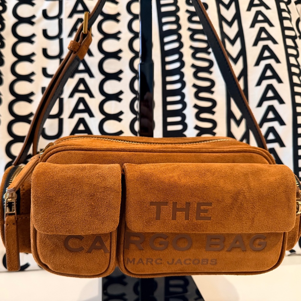 Marc Jacobs Suede cargo bag